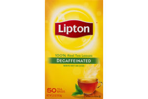 Lipton Iced Tea Bags Decaffeinated - 50 CT