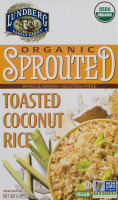 Lundberg Family Farms Organic Sprouted Toasted Coconut Rice