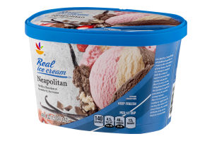 Ahold Real Ice Cream Neopolitan