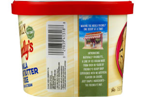 Friendly's Naturally Vanilla Peanut Butter Fudge Premium Ice Cream