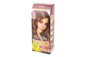 Крем-фарба для волосся стійка №5.37 Elitan 1шт