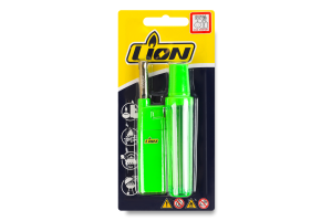 Зажигалка и газовый баллон №LP8870 Lion 1шт