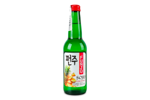 Напій спиртний 350мл 15% Ананас Soju Funju пл