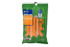 SE Grocers Snackable Cheese Snack Sticks Mild Cheddar Cheese - 12 CT