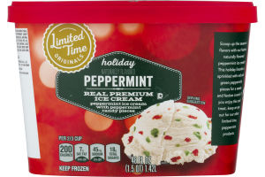 Ahold Holiday Real Premium Ice Cream Peppermint