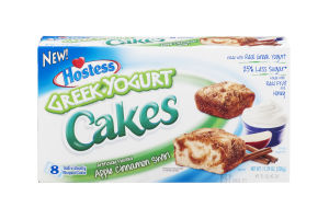 Hostess Greek Yogurt Cakes Apple Cinnamon Swirl - 8 CT