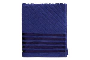 Рушник темно-синій махровий 50*90см 500г/м2 GM Textile