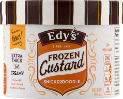 Edy's Frozen Custard Snickerdoodle