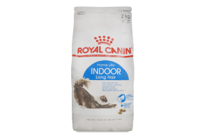 Корм сухий для котів з довгою шерстю Indoor Royal Canin м/у 2кг