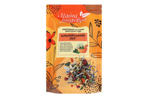 Композиция на основе травяного чая Альпийский луг Чайні шедеври д/п 50г