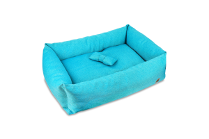 Лежак д/собак Патрік №2 бірюзовий прямокутний 50*70*20см Матис