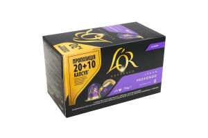 Кава натуральна смажена мелена в капсулах Lungo Profondo Espresso L’OR к/у 156г