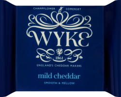 Сир Чеддер Мілд 48% 200г в/у Вайк Фармс