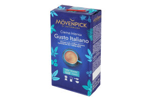 Кава натуральна смажена мелена Gusto Italiano Movenpick м/у 250г