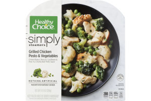 Healthy Choice Simply Steamers Grilled Chicken Pesto & Vegetables