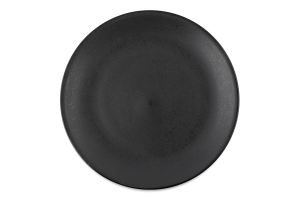 Тарілка обідня чорна кераміка d27см №К28-06-293 Henan Xinjhish Trading Co. Ltd 1шт