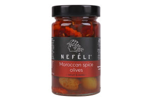 Оливки Nefeli марокканських спецій