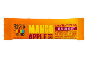 Pressed by KIND Mango Apple Chia Fruit Bar