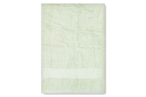 Рушник махровий фісташковий 70*140мм 500г/м2 Саффран 1шт
