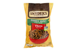 Snyder's Of Hanover Pretzels Thins