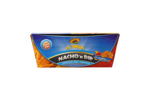 Чипсы с солью + соус сальса пастеризованный Nacho EL Sabor к/у 175г
