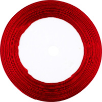 Стрічка д/подарунків мікс червоних тонів сатин 2,5см*22м Мета Друк