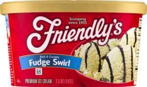 Friendly's Premium Ice Cream Fudge Swirl