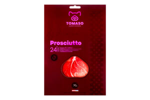 Прошуто нарізка 24міс Tomaso к/у 70г