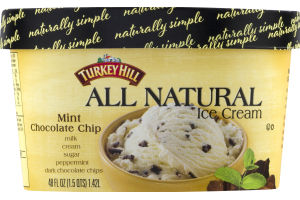 Turkey Hill All Natural Ice Cream Mint Chocolate Chip