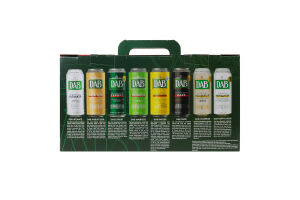 Набор подарочный Пиво Export + Dark + Wheat + Hoppy lager 4х0.5л + бокал DAB к/у