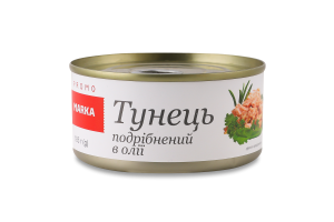 Тунец дробленый в масле Marka Promo ж/б 185г