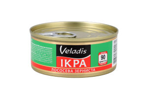 Ікра лососева зерниста Veladis з/б 90г