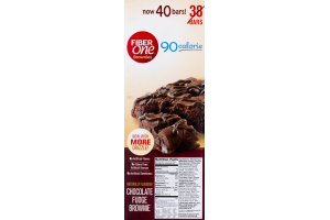 Fiber One Brownies Chocolate Fudge Brownie - 40 CT