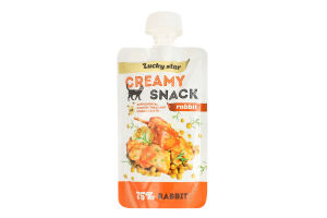 Лакомство для котов Нежное пюре с мясом кролика Lucky Star д/п 85г