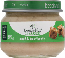 Beech-Nut Classics Stage 1 Beef & Beef Broth
