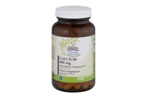 Nature's Promise 600mg Calcium - 100 CT