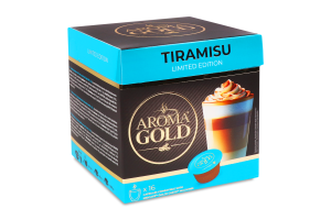Кава мелена DG Aroma Gold Тірамісу в капсулах