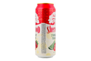 Пиво спеціальне 0.5л 4.5% Strawberry margarita Sherwood з/б