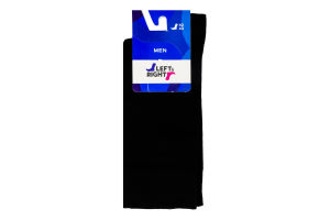 Шкарпетки чоловічі Left&Right №210 00 42-43 чорний