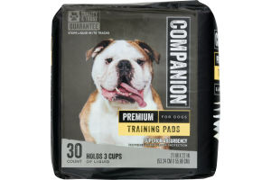 Companion Premium Training Pads for Dogs - 30 CT