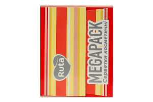 Серветки косметичні 2-х шарові Family pack Ruta 226шт