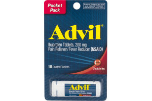 Advil Pain Reliever Pocket Pack - 10 CT