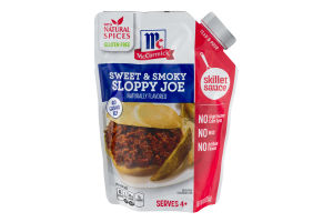 McCormick Sweet & Smoky Sloppy Joe Skillet Sauce