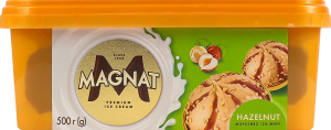 Мороженое 12% Лесной орех Magnat п/у 500г