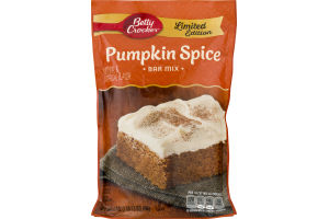 Betty Crocker Pumpkin Spice Bar Mix