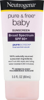 Neutrogena Pure & Free Baby Sunscreen SPF 60+