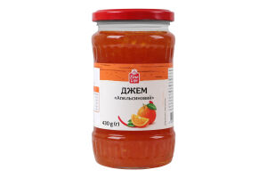 Джем стерилизованный Апельсиновый Fine Life с/б 430г