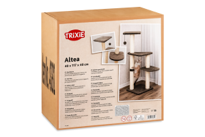 Дряпка д/котів Алтіа сіра 117см Тріксі