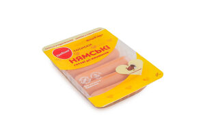 Сосиски с индюшатиной Нямские Глобино в/с лоток 275г