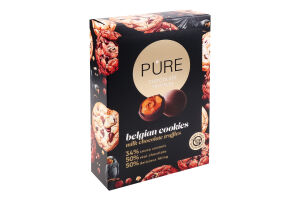 ЦукеркиPureChocolate Трюф мол шок крем нач печив